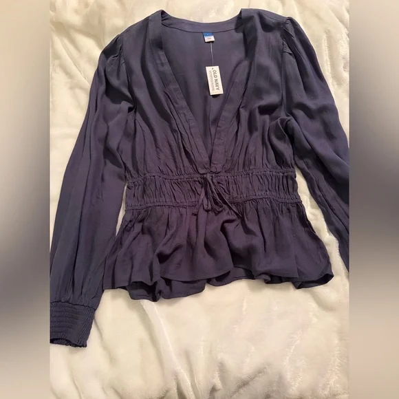 ON Navy Blue Women's Top - Picture 3 of 13